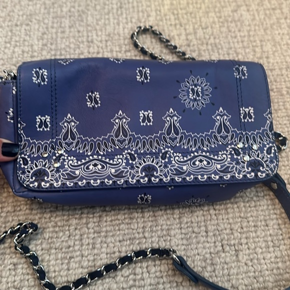 Brand new leather bandana chain bag with mirror - Picture 2 of 3